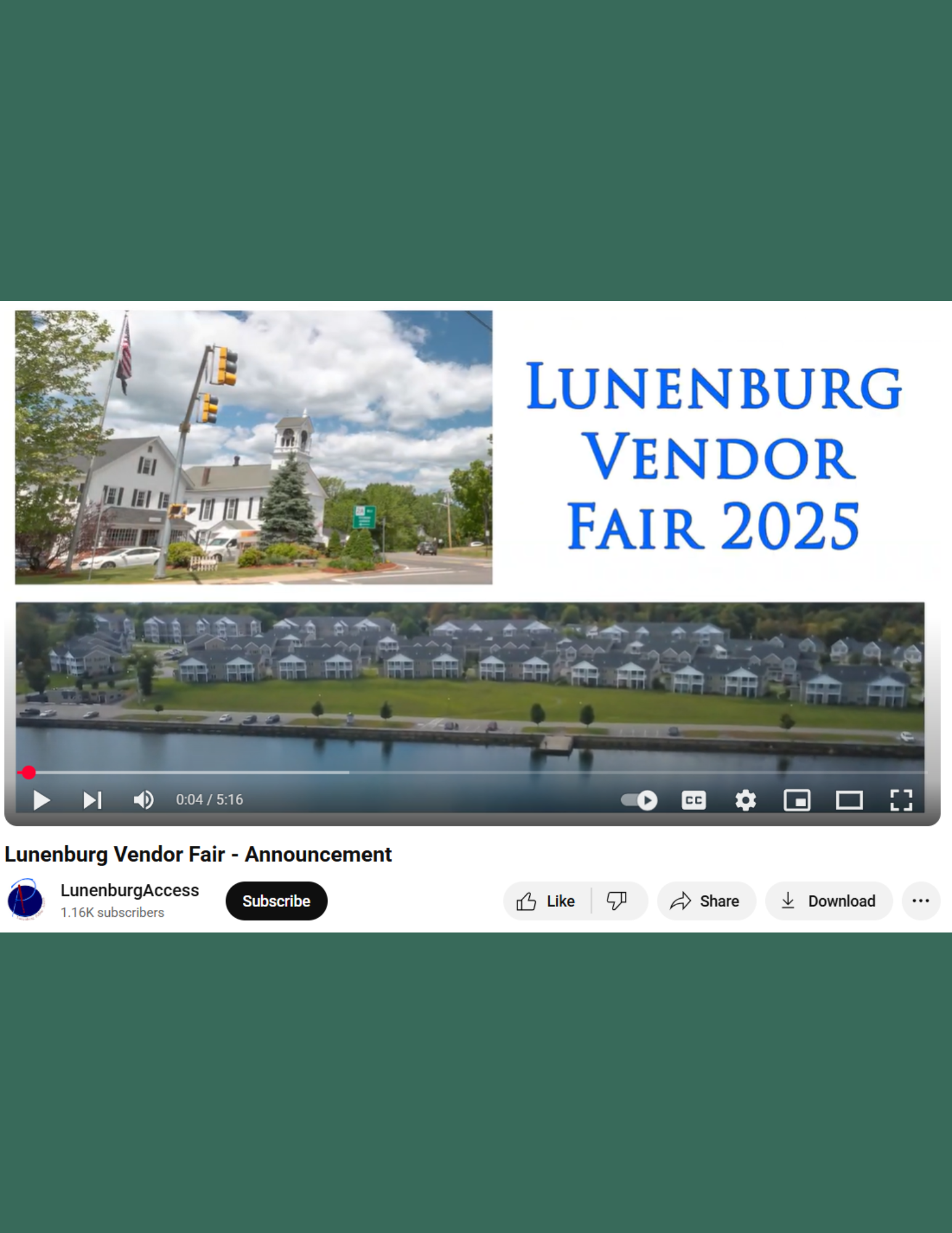 Vendor Fair YouTube