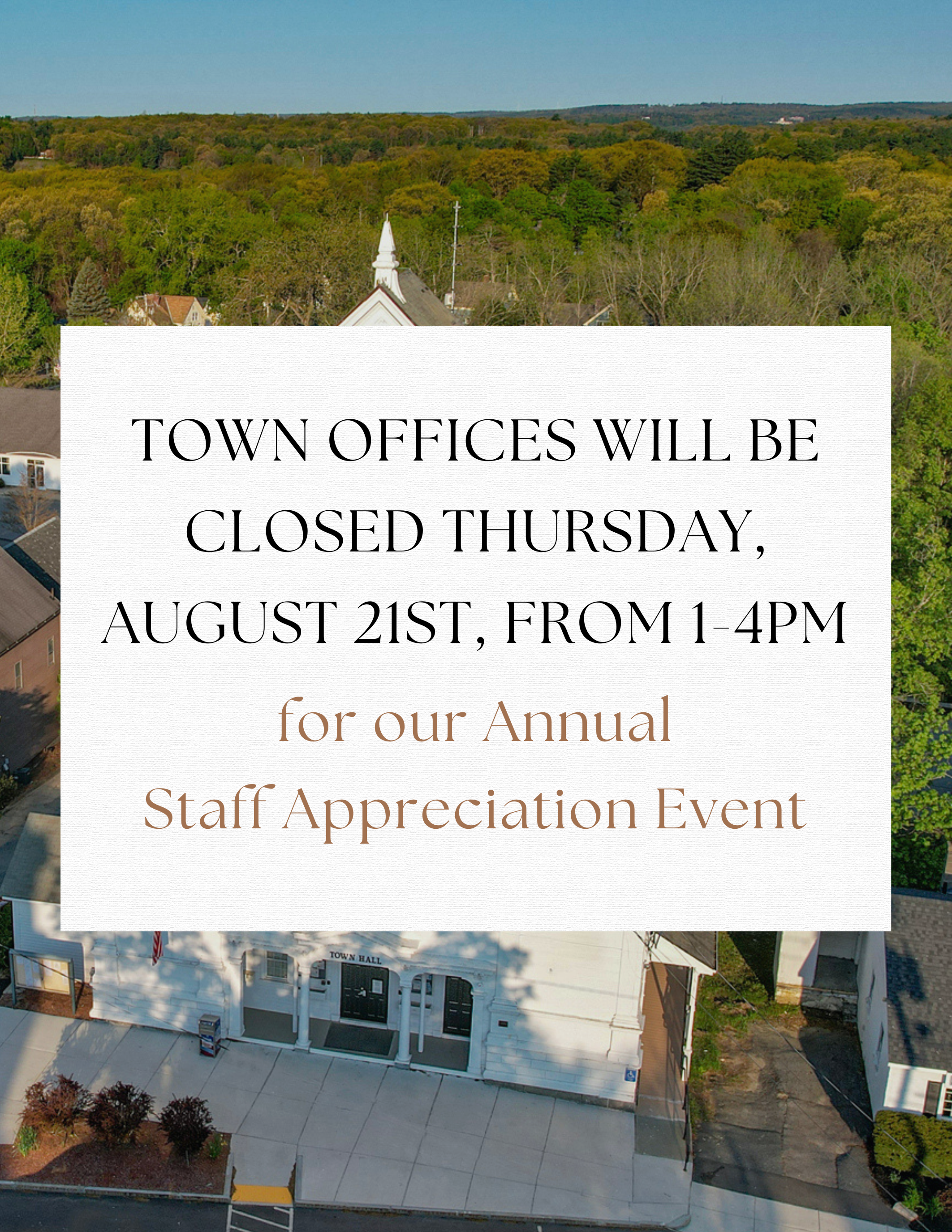 Offices Closed for Staff Event